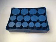 Metrische Größen-Dichtungs-Gummio-ring Ausrüstungs-blaue Farbe mit Kompressions-gesetztem Widerstand