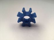 Blaue Farbe geformte Gummiteile, spezielle Form-Silikonkautschuk-Teile für Maschine