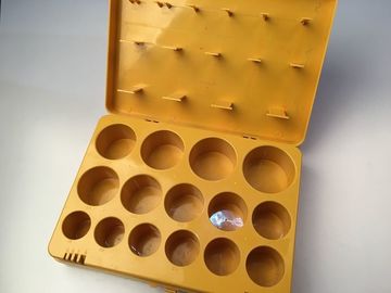 Gelb 382 PCS-Gummio-ring Ausrüstung, hochfeste Stärke-Automobilo-ring Ausrüstung