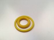 Gelbe Farbsilikon-O-Ring Dichtungen, Hitze-widerstehender O-Ring Silikonkautschuk