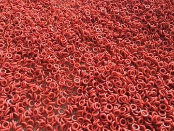 2mm Gummio-ringe Schmuck O Ring Food Grade Silicone Material