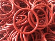 Vielseitige orange Farbgummio-ringe, hydraulische O-Ringe Dichtungen verhindern flüssiges Durchsickern