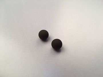 Waschender -Vollgummi-Steinball, industrielle Gummibälle des Schwarz-6mm