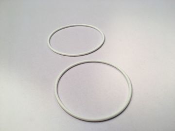 Wetter-beständige Silikon-O-Ring Dichtungen, Nahrungsmittelgrad-weißer Silikon-Dichtungs-Ring