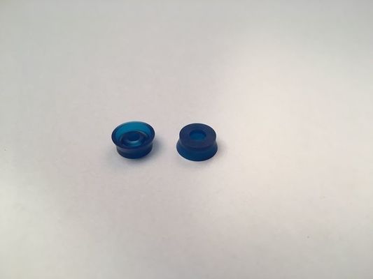 Maschinen-zerteilt kundenspezifischer Präzisions-Gummi blaue Farbe mit gutem, Eigenschaften isolierend